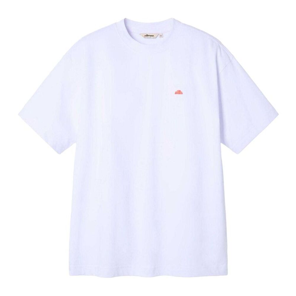 Ellesse Mens Logo Crew Neck / White